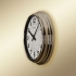 0260 SW Silver Color Big Case Wall Clock