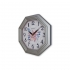 154 S2 Silver Color Wooden Wall Clock