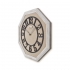 ULTIMA 2098 WI Octagonal Shape Wooden Duvar Saatı