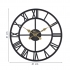 2654 B Retro Metal Roman Numerals Skeleton Wall Clock