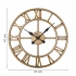 2654 G Retro Metal Roman Numerals Skeleton Wall Clock
