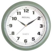 0061 HW Metallic Painted High Gloss Frame Wall Clock