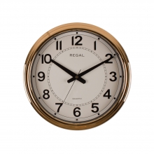 0260 RGW Rose Gold Color Big Case Wall Clock