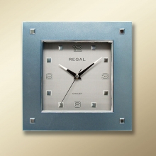 0432 BUS Square Wall Clock Luminuous Hourmarks