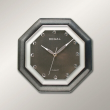 084 IS Octagon Point Digit Wall Clock
