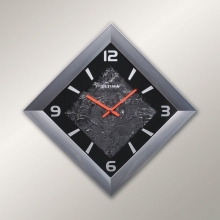 1365 SS Silver Color Wall Clock