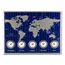 1395 BUS Small Size World Time Clock