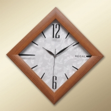 155 AW Tobacco Wooden Wall Clock