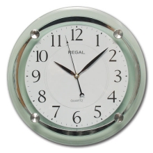 5601 GT Bevel Glass Round Wall Clock