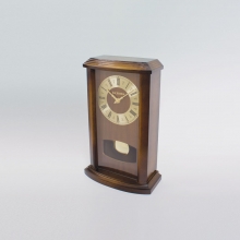 5843 AP Solid Wood Console Clock