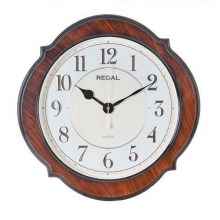 8061 AI Wooden Patterned Wall Clock