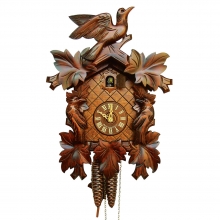 G 102/9 Cuckoo Clock 1 Day Movement Carved Style 34 Cm.