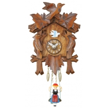 GQ 72 Snu Black Forest Pendulum Clock Quartz Movement 17 Cm.